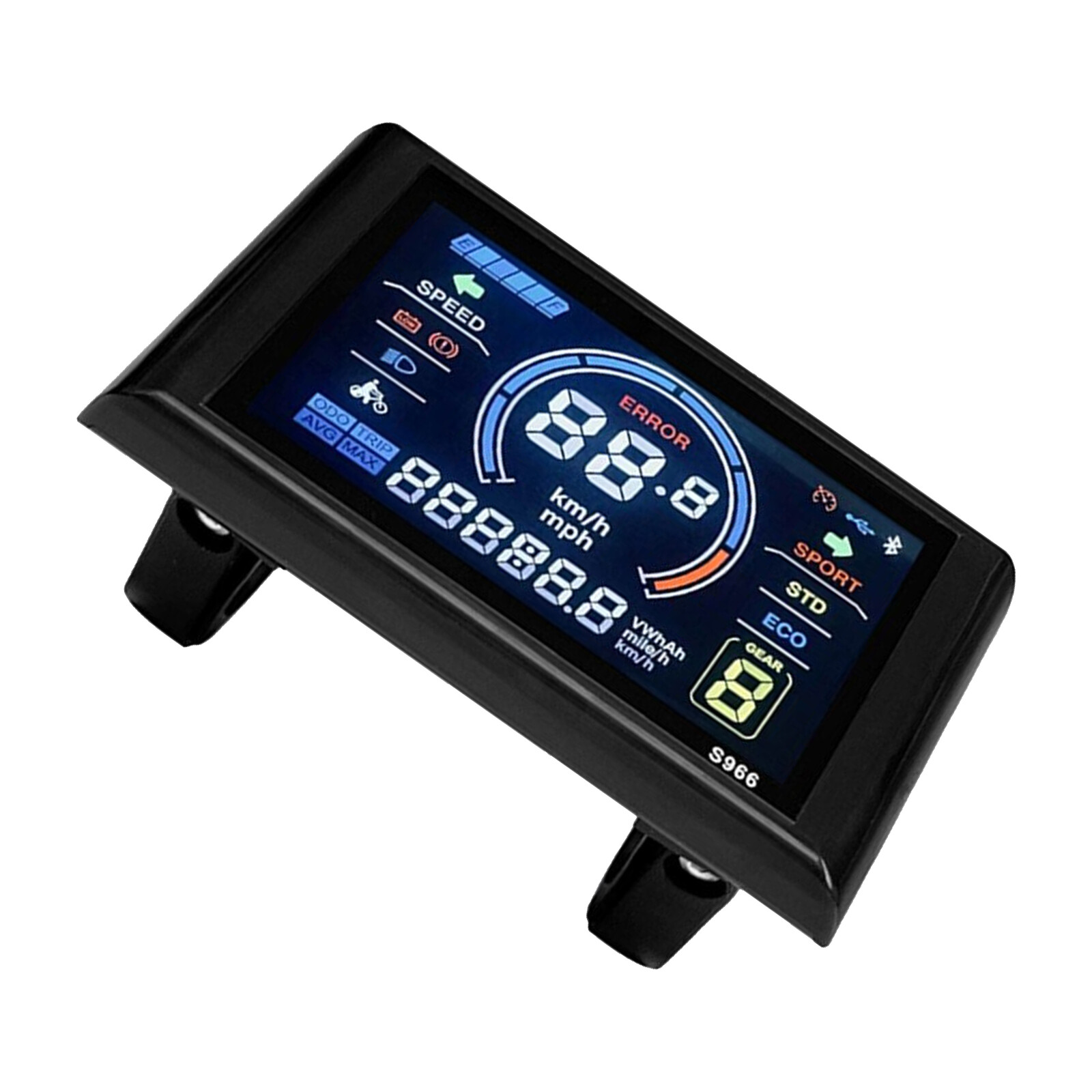 24-72V E-bike Electric LCD-S966 Colorful Display Control Panel Agreement No.2.