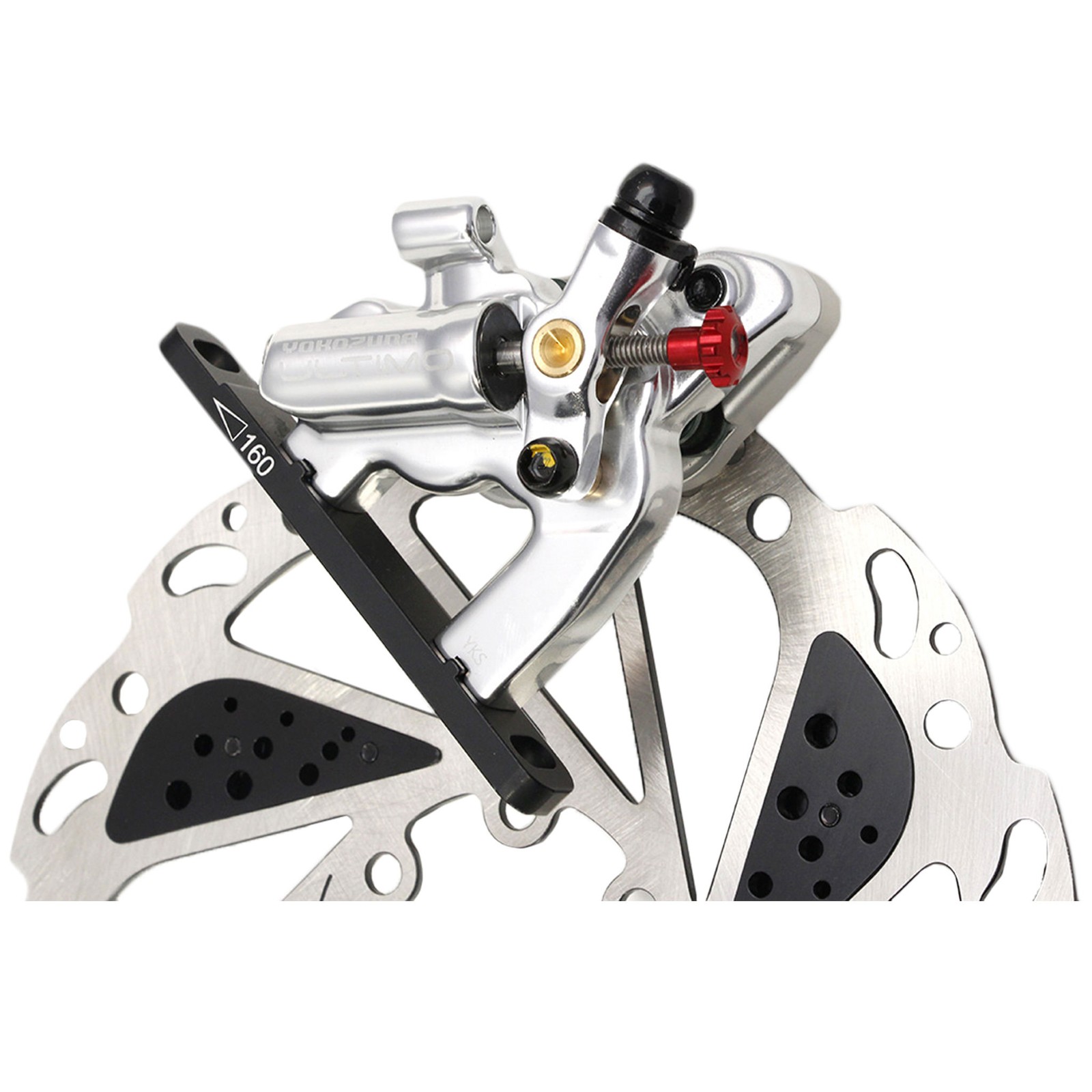 Yokozuna Ultimo Front Disc Brake, Flat/160mm – Silver