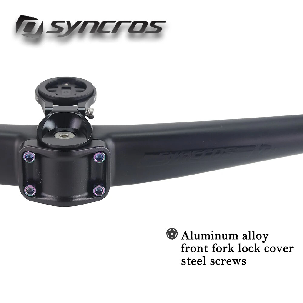 Carbon Mountain Bike Integrated Handlebar 28.6mm UD Matt Stem 35mm 720-800mm