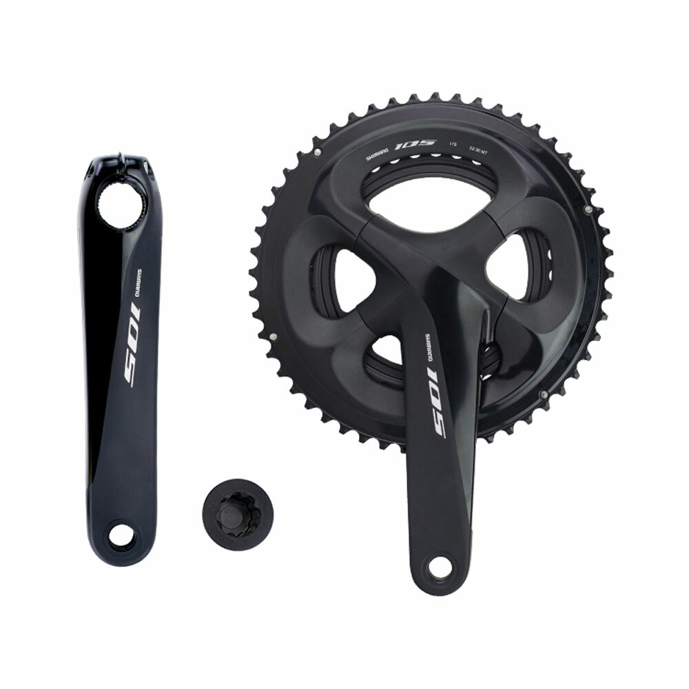SHIMANO 105 FC R7000 Crankset 2×11 Speed 165/170/172.5mm 50-34 53-39T Road Cycle