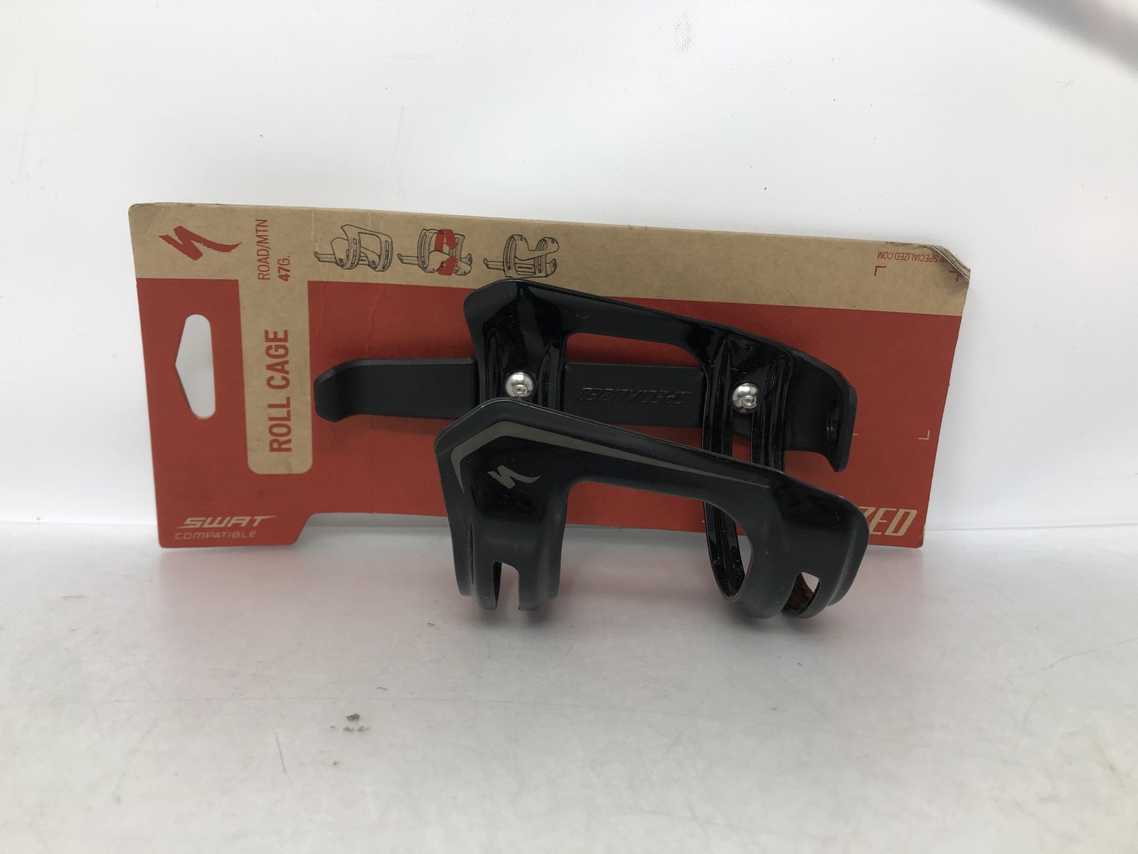 Specialized SWAT Roll Cage Gloss Black/Char Bicycle Bottle Holder