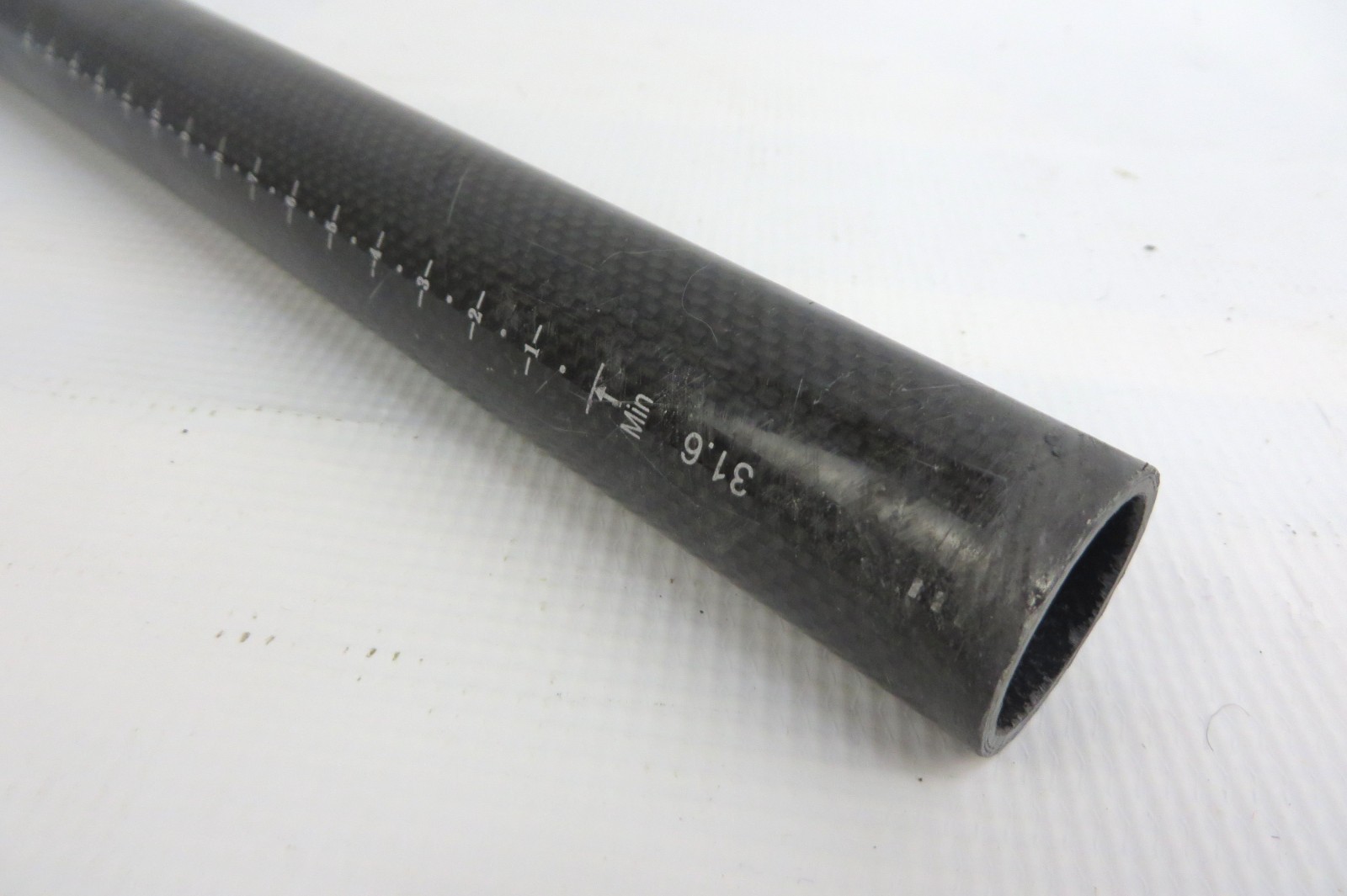 CARBON FIBER COMPOSITE SEATPOST Aluminum 330mm 31.6mm 296g Unbranded