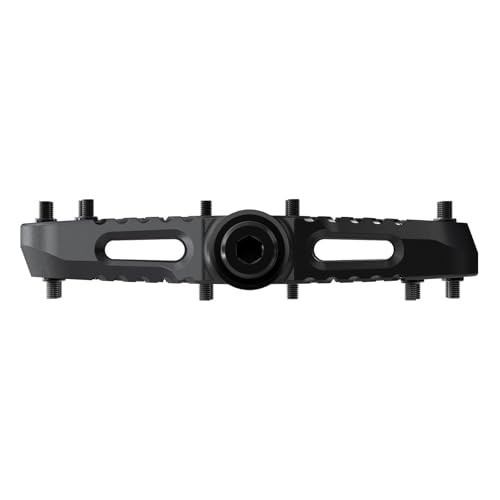 Composite Flat Bike Pedals 115x105mm Nylon Platform 10 Pins Per Side MTB