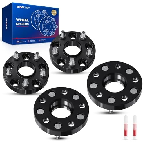 5×4.5“ Wheel Spacers,Forged 1 inch 5×114.3mm Hubcentric Spacers with Thread