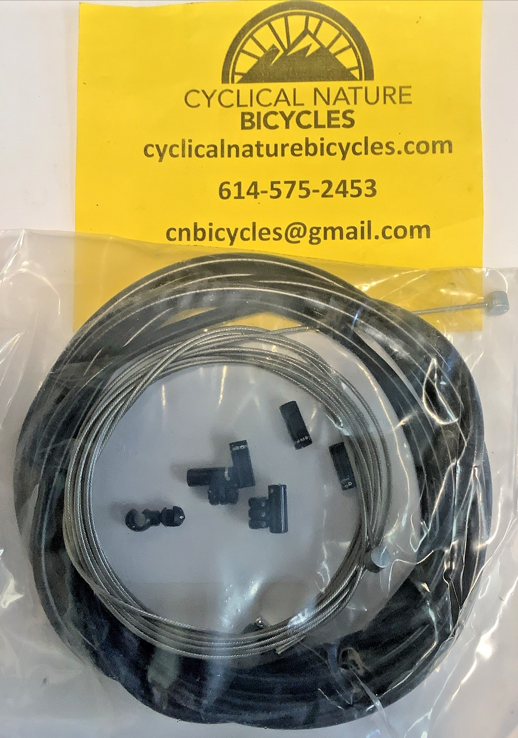 Serfas Stainless Steel MTB Brake Cable Kit – BCKIT-MTBS, in original packaging