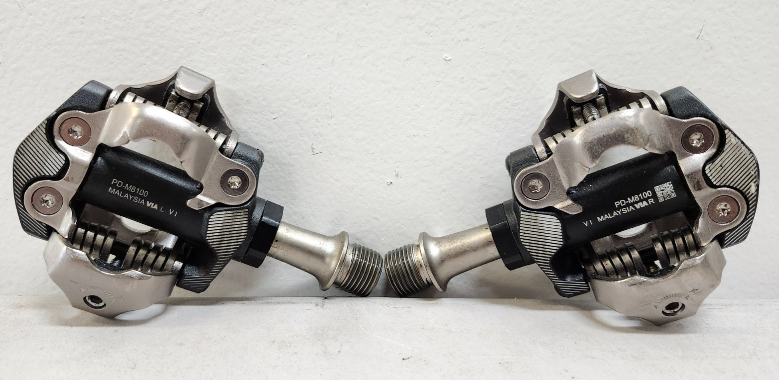 Shimano XTR PD-M8100 Clipless SPD, Cross Country Mountain Bike MTB Pedals