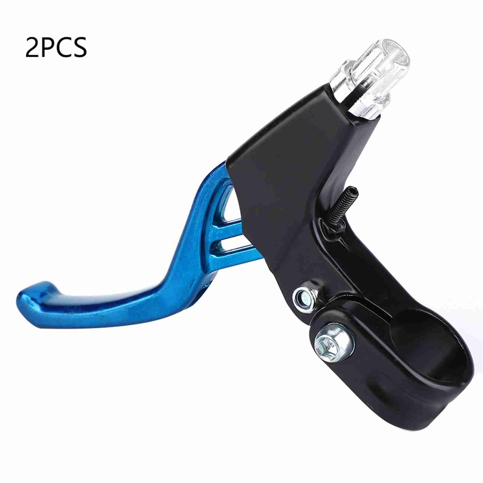 (Blue) 1Pair Alloy Brake Levers Lightweight Durable For Mountain Bikes Excellent