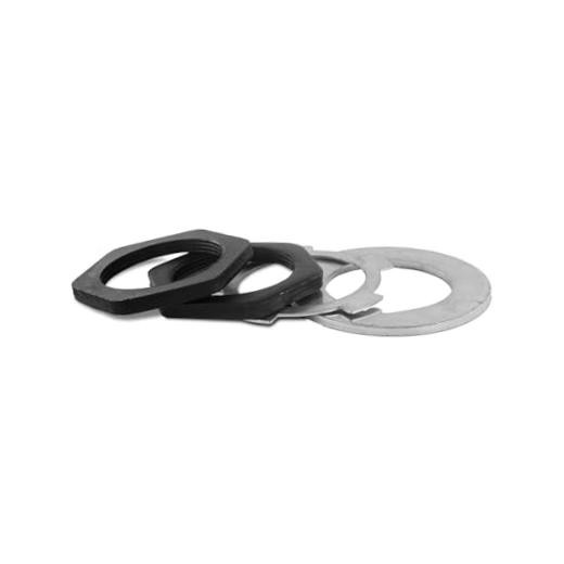 Set of 4 Adjustable Spindle Lock Nut Kits for Front Wheel Hubs