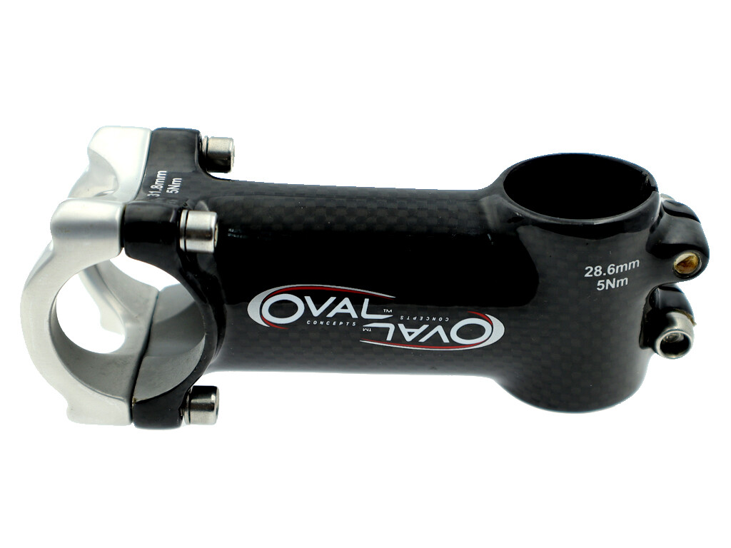 Oval Concepts M800 RBT 3K Carbon Alu Stem 1-1/8″ x 31.8mm x 90-110-120mm ±6°