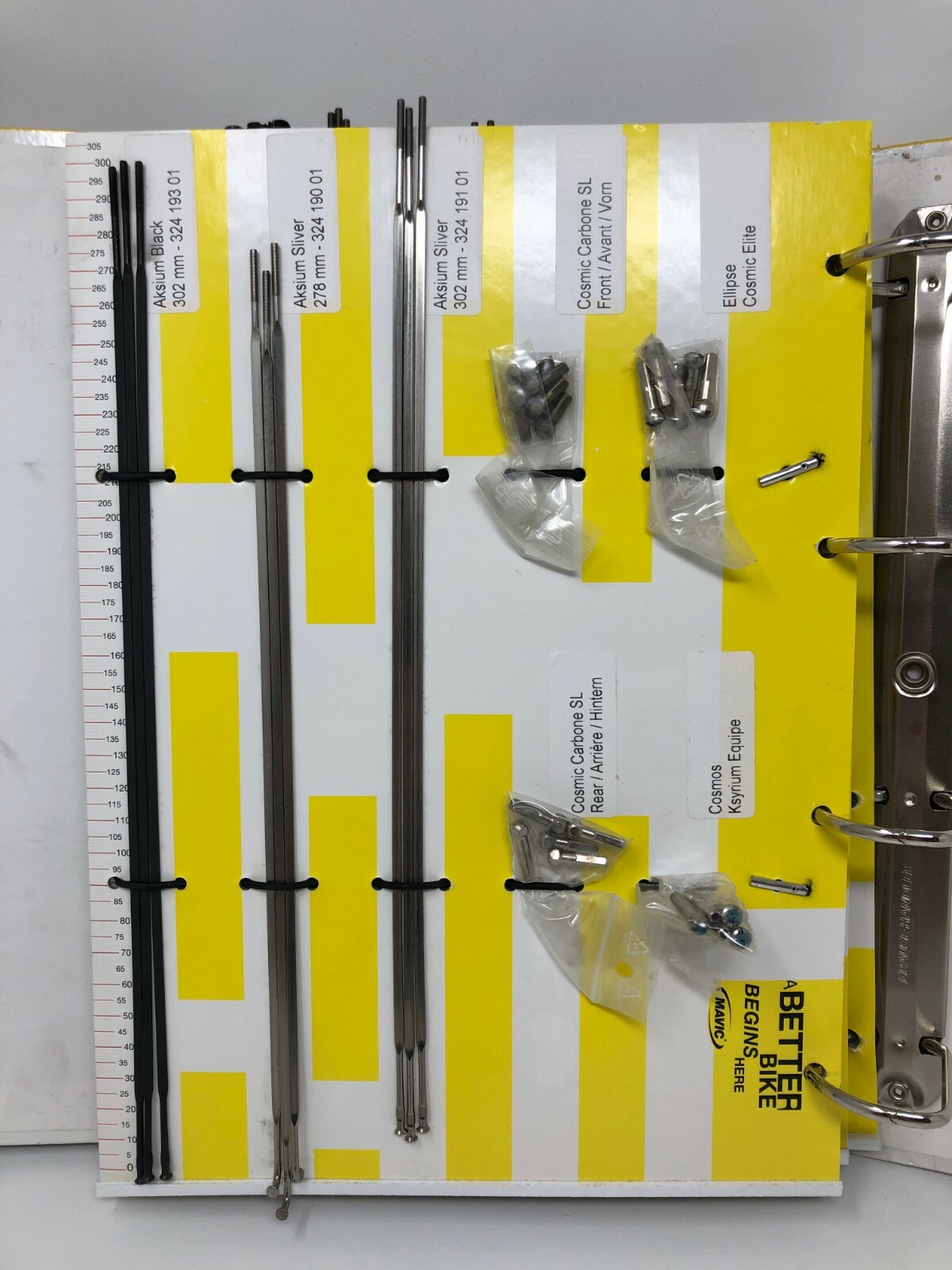 Various MAVIC Road Spokes Black Silver 34 Variations SELECT-A-SIZE