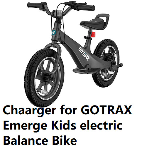 🔥ac adapter battery Charger for GOTRAX V14 Kids Electric Balance Bike🔥