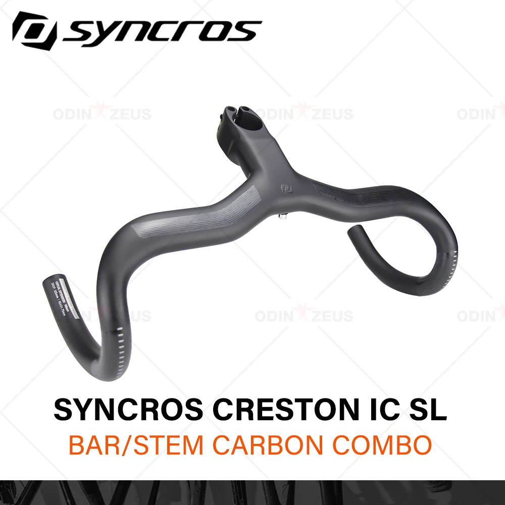 SYNCROS Carbon Road Bicycle Handlebar Integrated Cables 380/400/420/440mm Size