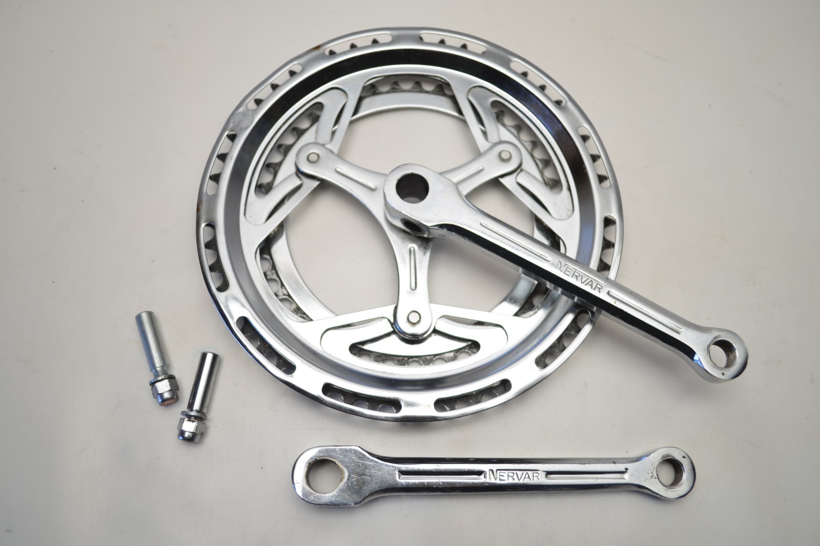 NERVAR 3 ARM RALEIGH 165 MM BICYCLE 52/40 T COTTERED CRANK SET
