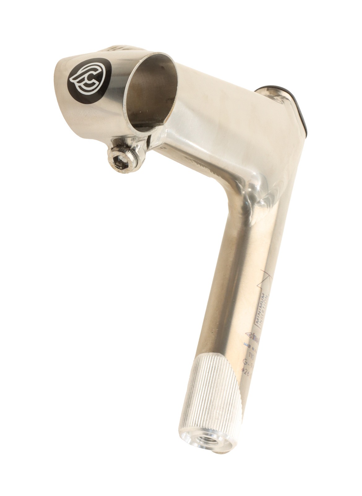 Cinelli 1″ Grammo Strada 22.2mm Quill Stem 110mm 26.0mm Clamp Titanium NEW NOS