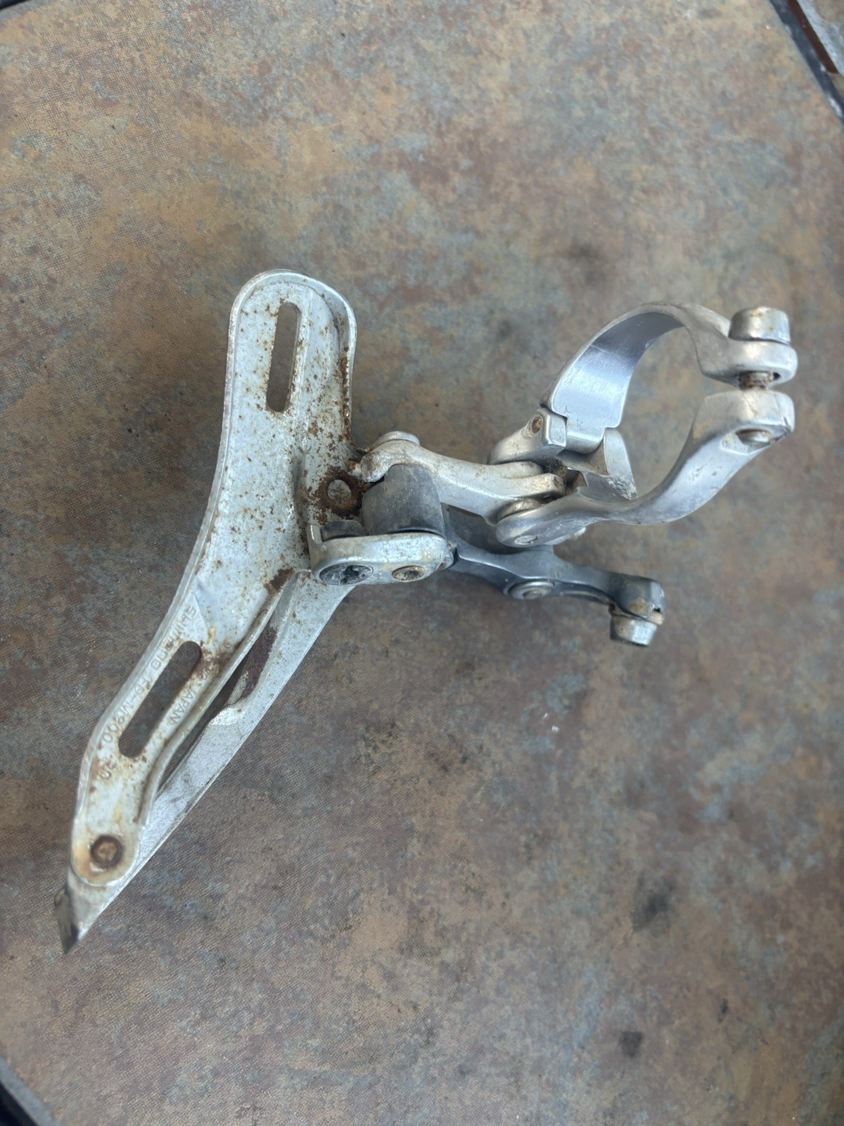 SHIMANO XTR BICYCLE 8 SPEED DUAL PULL 31.8 MM FRONT DERAILLEUR FD-M900