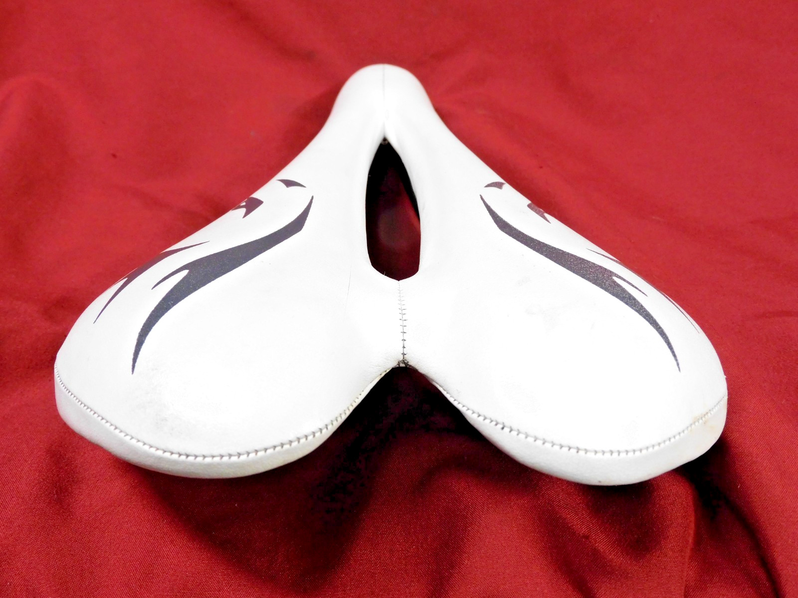 Very Nice White Terry Falcon X Women’s Saddle with Manganese Rails 240 grams