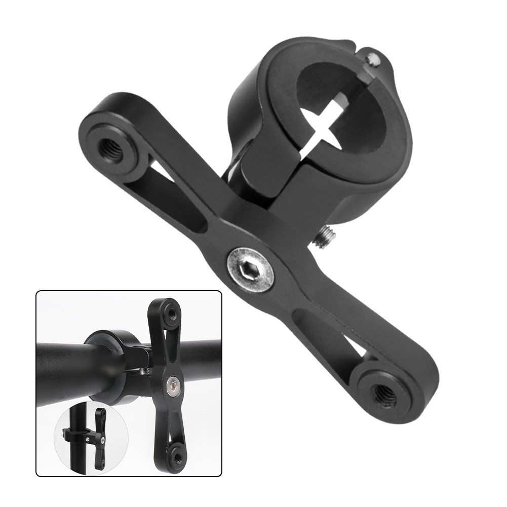 Stable and Secure Bicycle Handlebar Bottle Cage Adapter with Adjustable Size