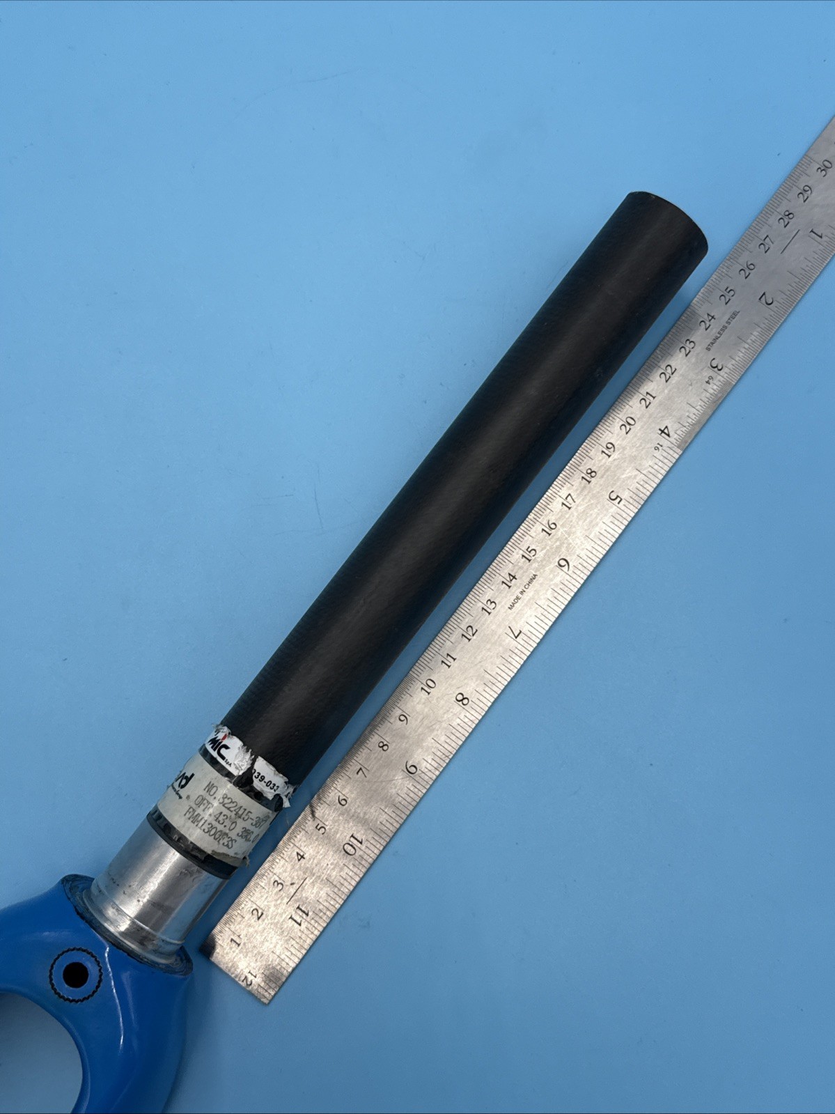 RARE Eddy Mercx Team SC 700c Carbon Fiber 1-1/8″ Fork 248mm Steerer 43mm Rake
