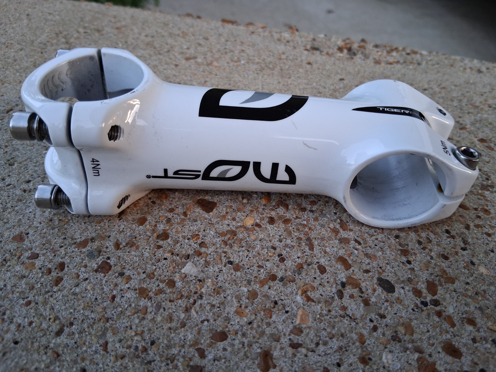 NOS MOST TIGER ALU Most Tiger Aluminum White Cheapest on eBay