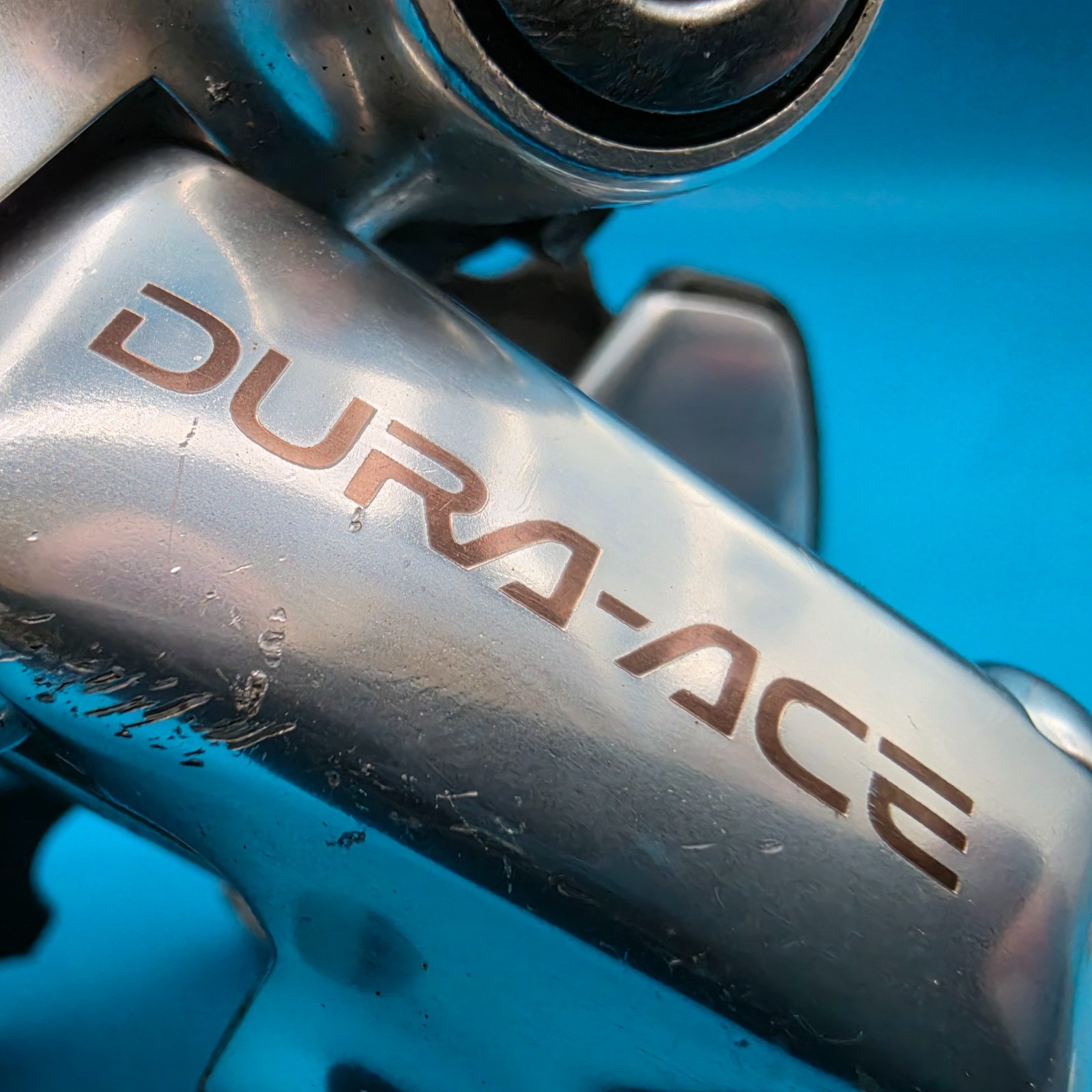 Shimano Dura Ace RD-7700 9 Speed Short Cage Rear Derailleur Double 2x9sp g6
