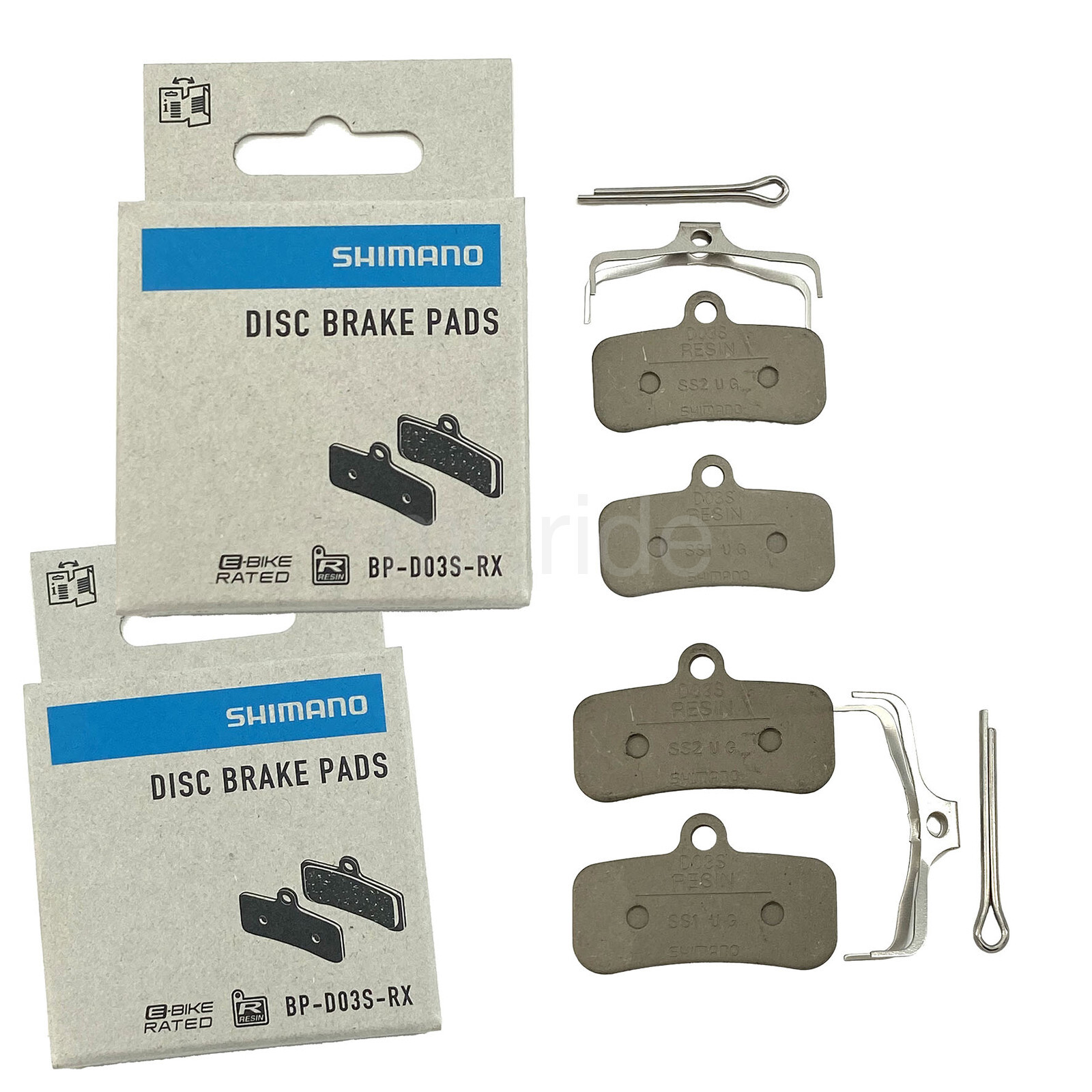 2* New Shimano D03S Bike brake pads for Model Saint-M-810-820-640, Zee M640