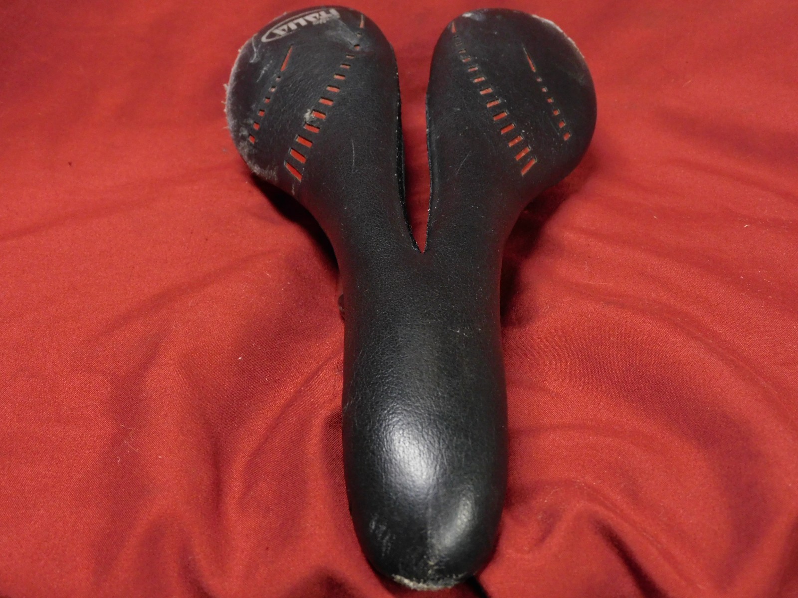 2003 Selle Italia Titanium Rails Flow Gel Saddle Made in Italy 185 grams