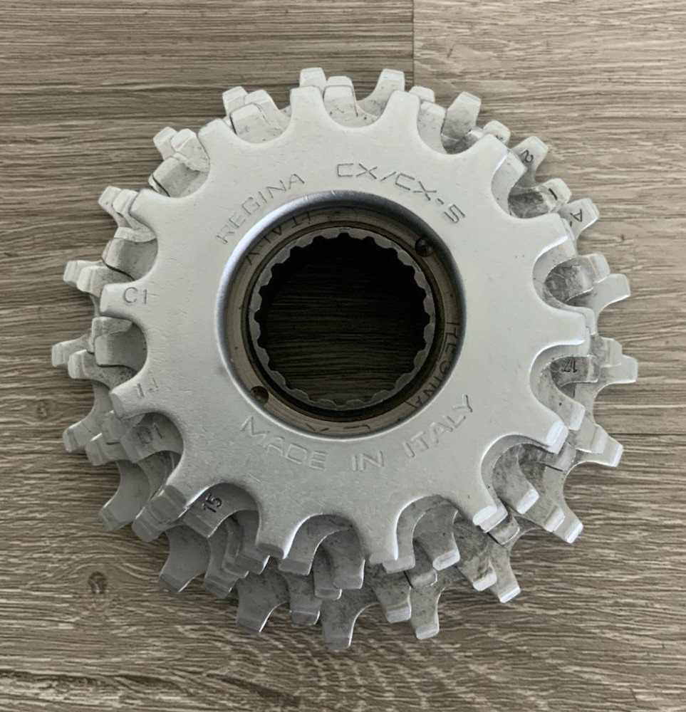 REGINA CX/CX5 FREEWHEEL 6 SPEED 14-21 TOOTH ISO THREADING 382 GRAMS