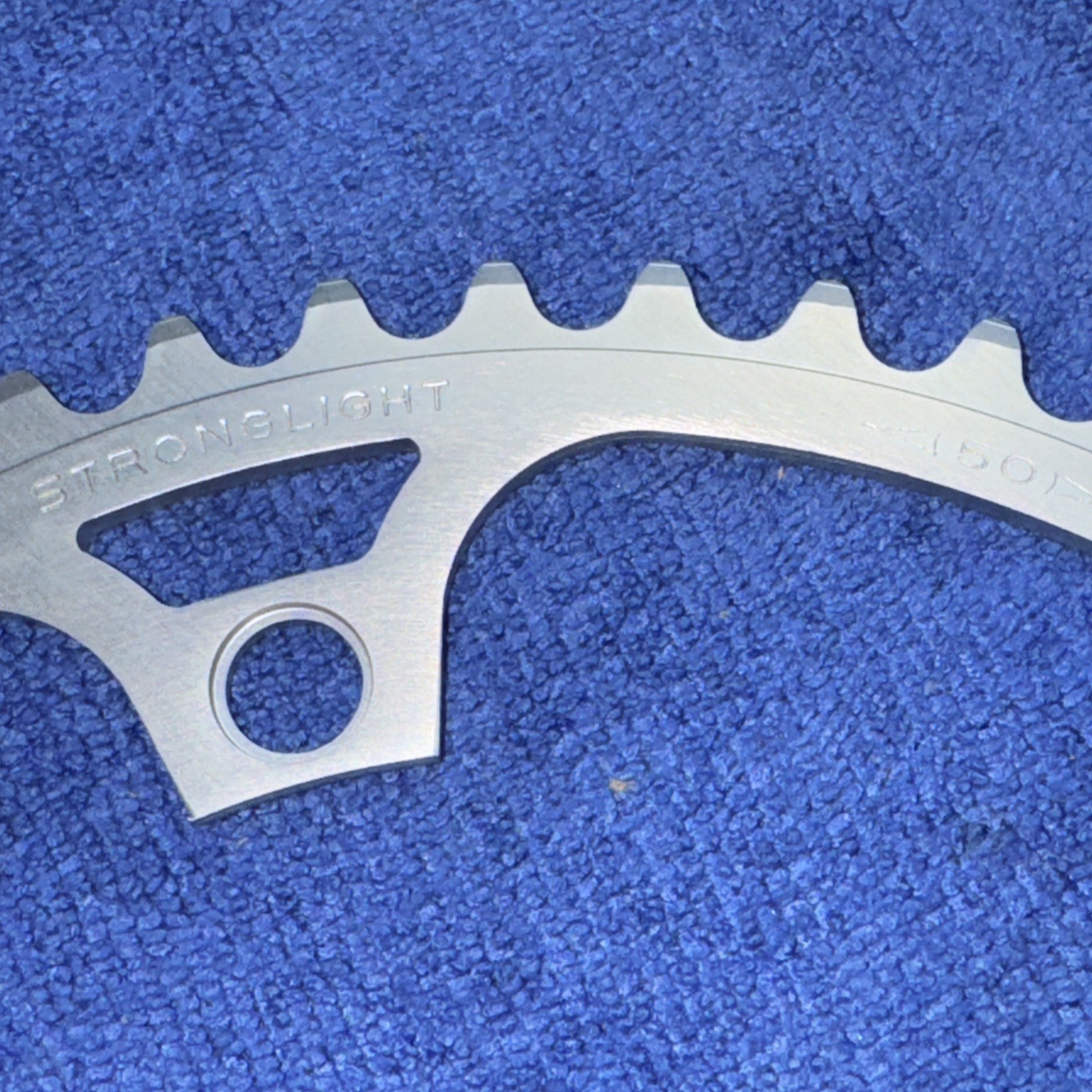 VNTG STRONGLIGHT ALY CHAINRING 144 BCD X 50T SIL FOR CAMPAGNOLO NEW W/O PKG