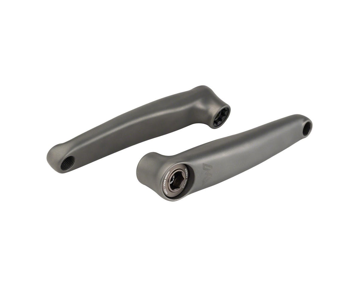Cane Creek Electric Wings Crank Arm Set – 165mm ISIS Spindle Titanium Gray
