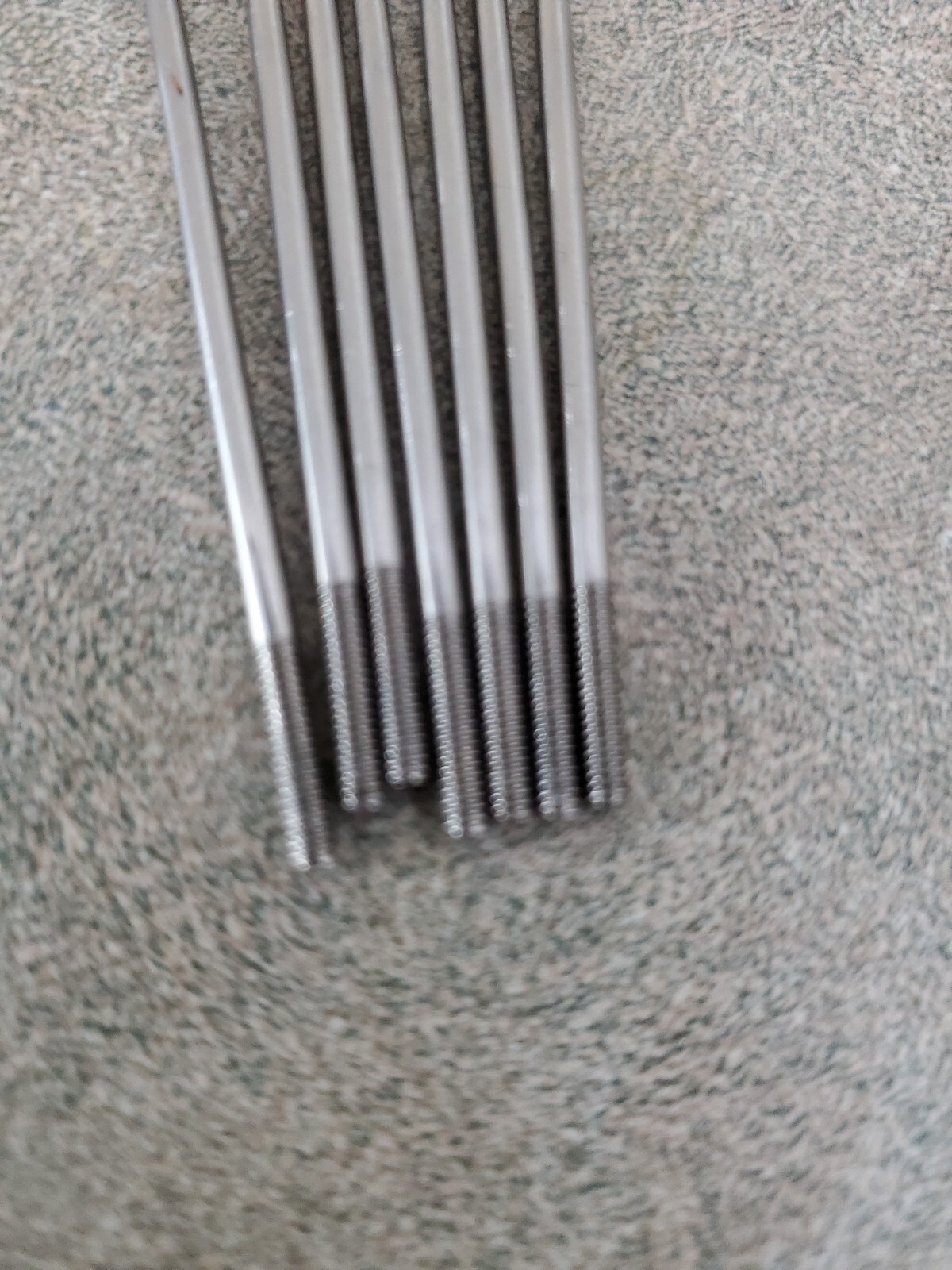 DT SWISS STAINLESS STEEL BUTTED SPOKES 267mm x 2.0/1.8mm LOT of 7 nos