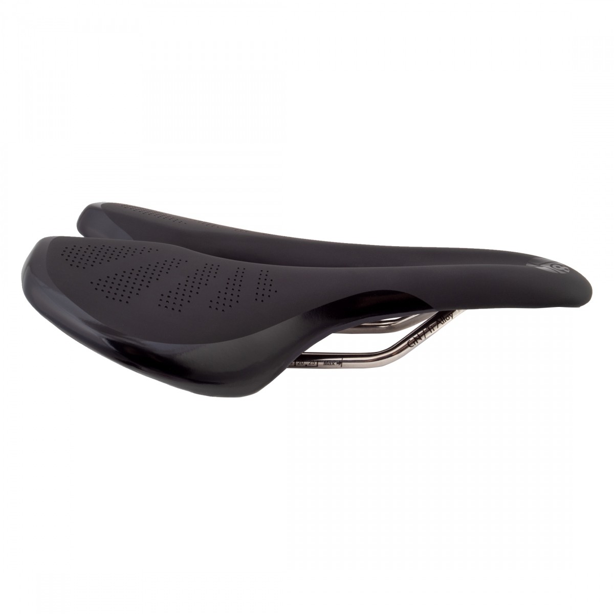 Origin8 Throne Flo XL Air Foam – Black 158mm Width Nylon Fiber Alloy Rail