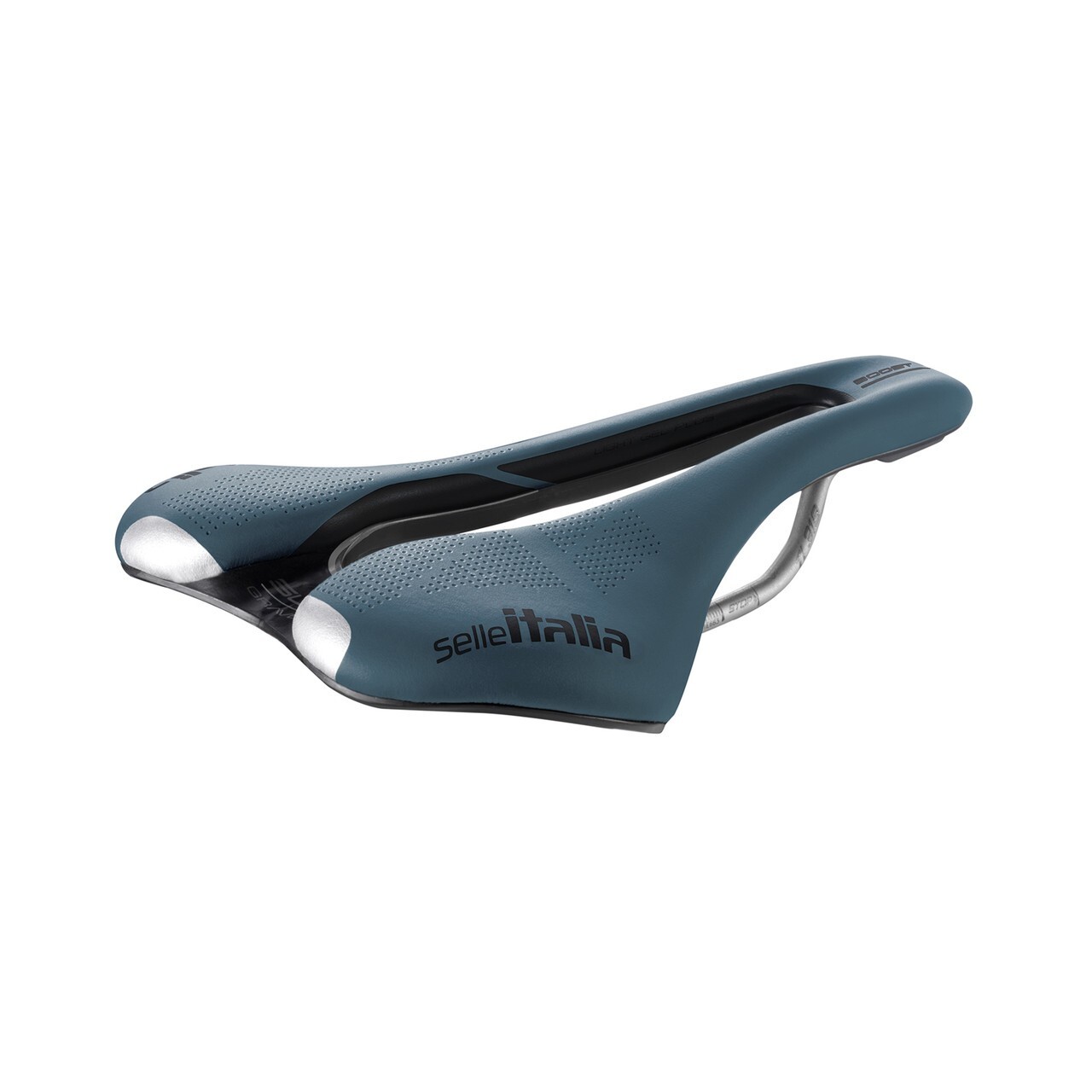 Selle Italia saddle SLR Boost Gravel TI316 rails Superflow L3 145mm 248mm BLUE
