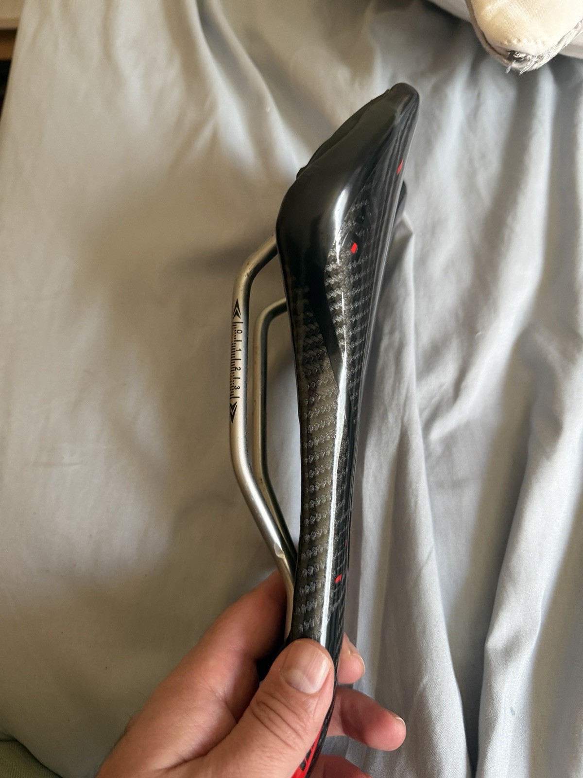 Carbon Fiber Style BMX Seat Bicycle Saddle