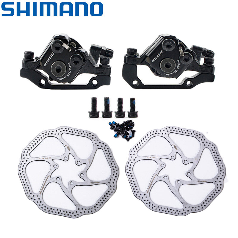 Shimano BR-M375/TX805 Mechanical Disc Brake Calipers For w/Resin Pads G3 HS1