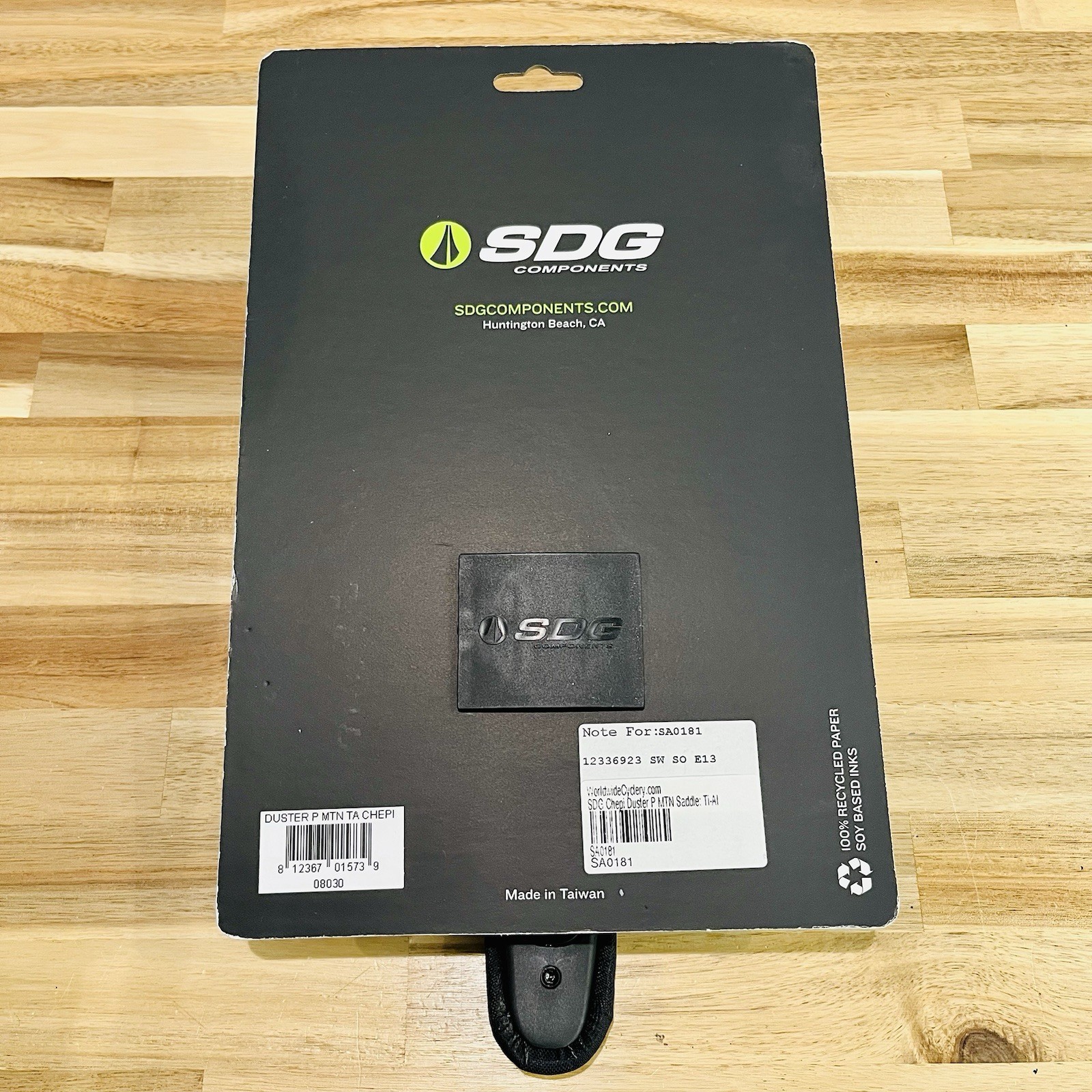 SDG Duster P MTN «Chepi» Limited Edition Saddle Ti-Alloy Rails 285mm x 140mm NEW