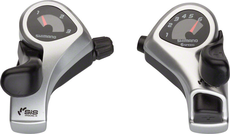 Shimano Tourney SL-TX50 3×6-Speed Thumb Shifter Set