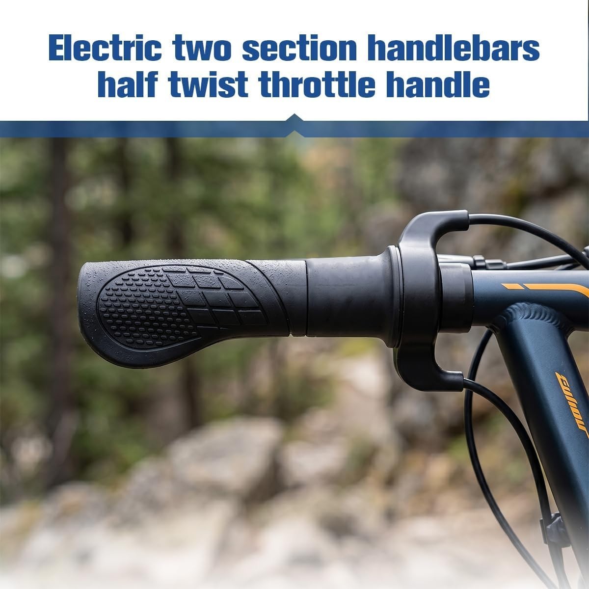 Motorcycle Half Twist Throttle, 36V 48V 72V Waterproof Electric Bike Speed