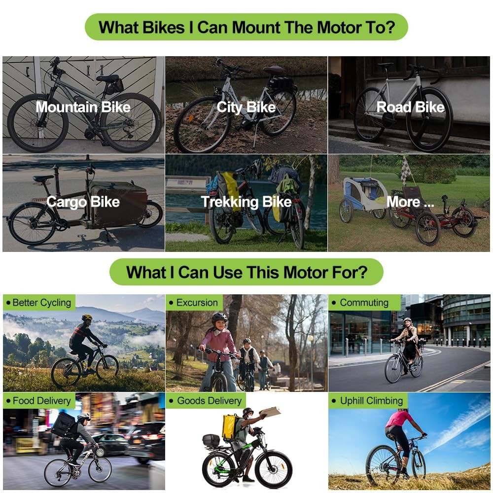 48V750W Bafang Mid Drive Motor Kit BBS02B 68-73mm Electric Bike Conversion Kit