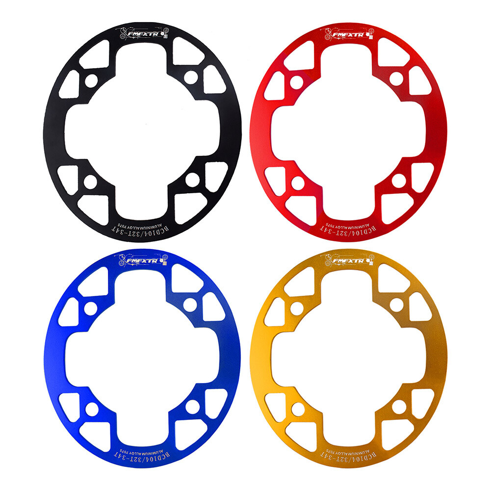 Aluminum Chainring Guard 104BCD 32-42T MTB Bike Crankset Sprockets Chainwheel