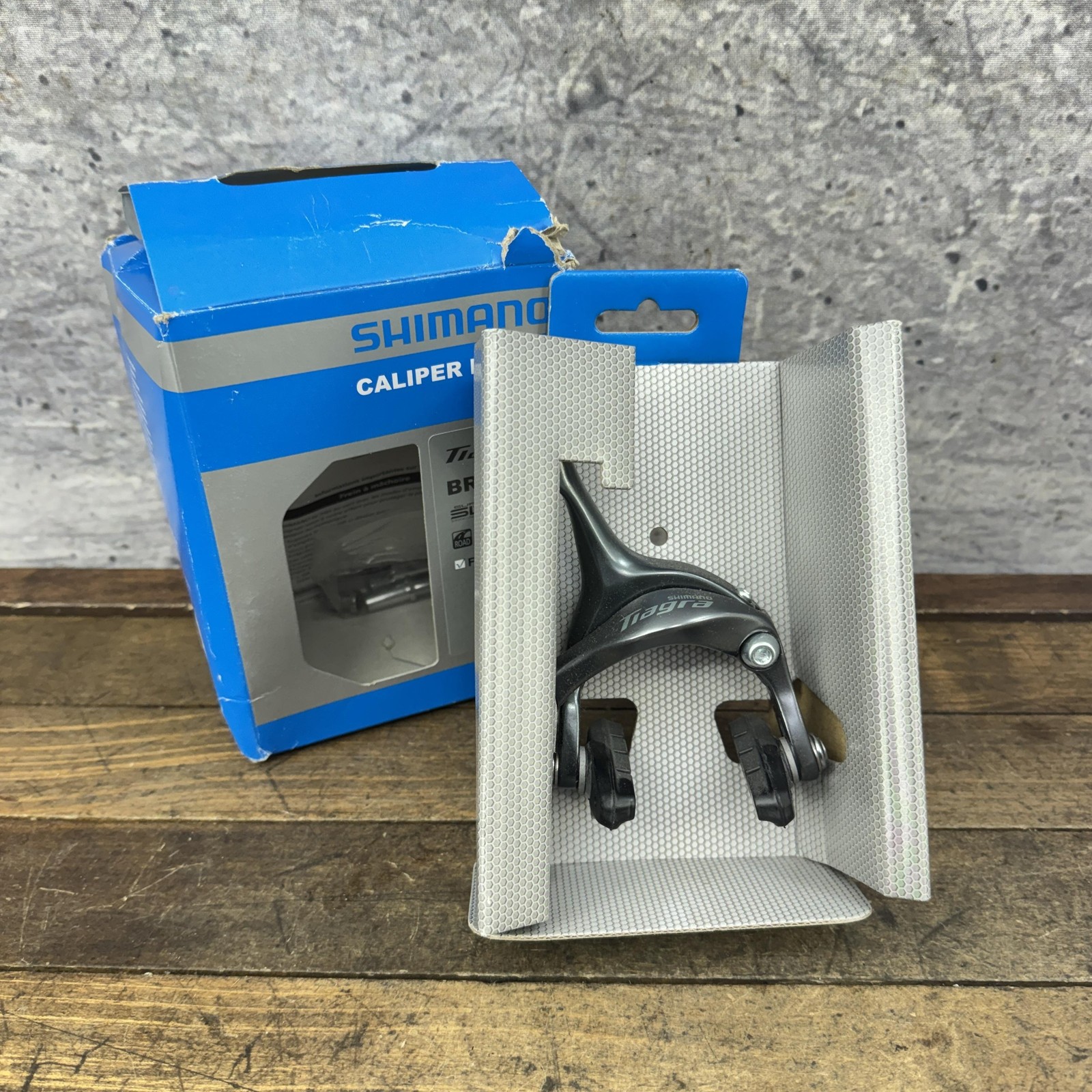 Shimano Tiagra BR-4700 Caliper Brake FRONT Gray Road Bike Side Pull Dual Pivot