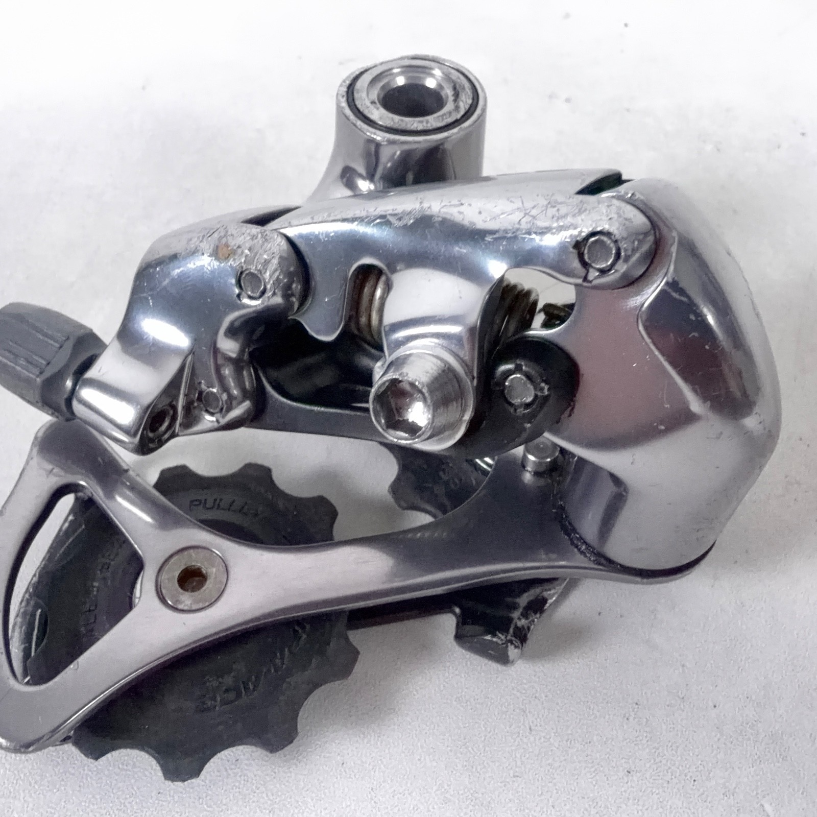 Shimano Dura Ace 7800 RD-7800 Rear Derailleur 10 Speed Short Cage in Silver