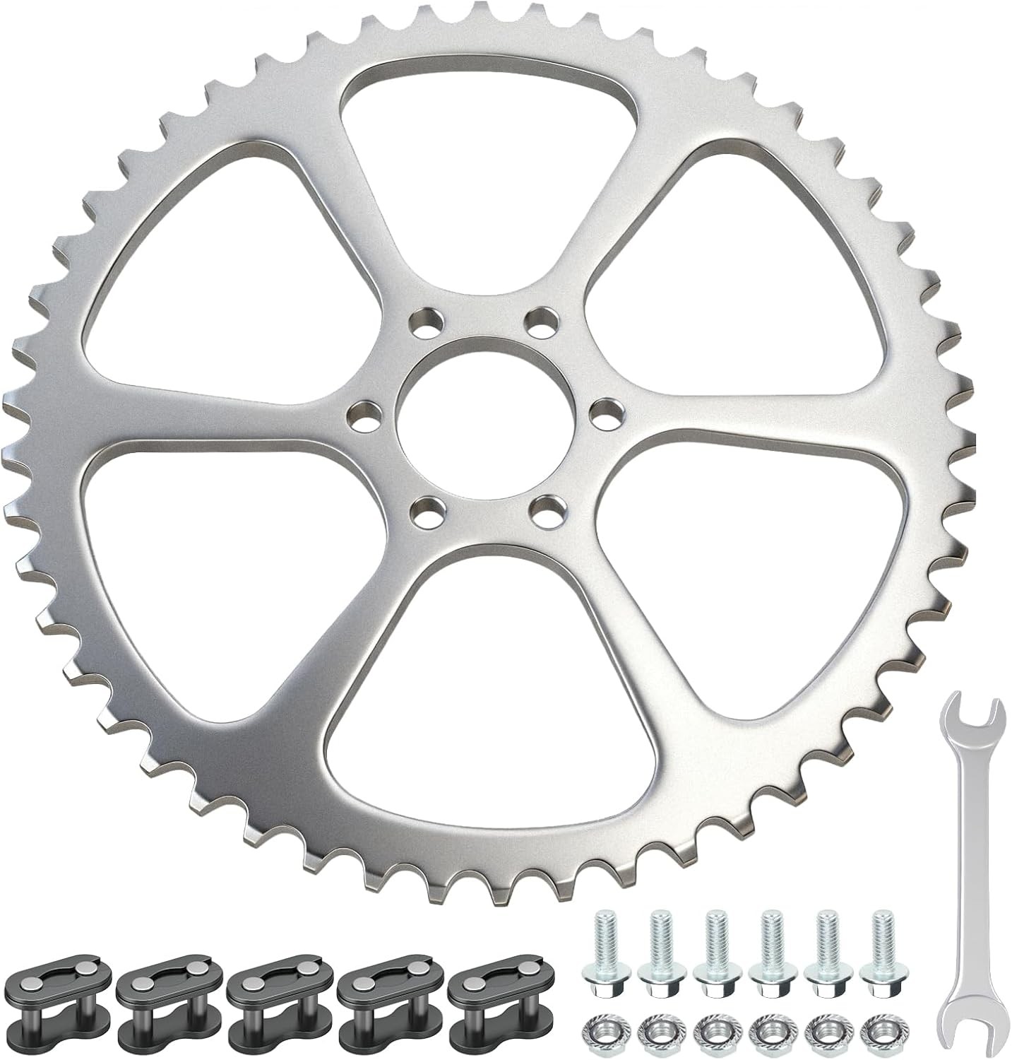 50 Tooth Rear Sprocket 420 Chain Compatible with #40 41 420 Chain Coleman CT100U