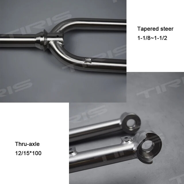 TIRIS QC6 Titanium 29 Fork For Gravel Road Bike 700C Road Bicycle Accessories