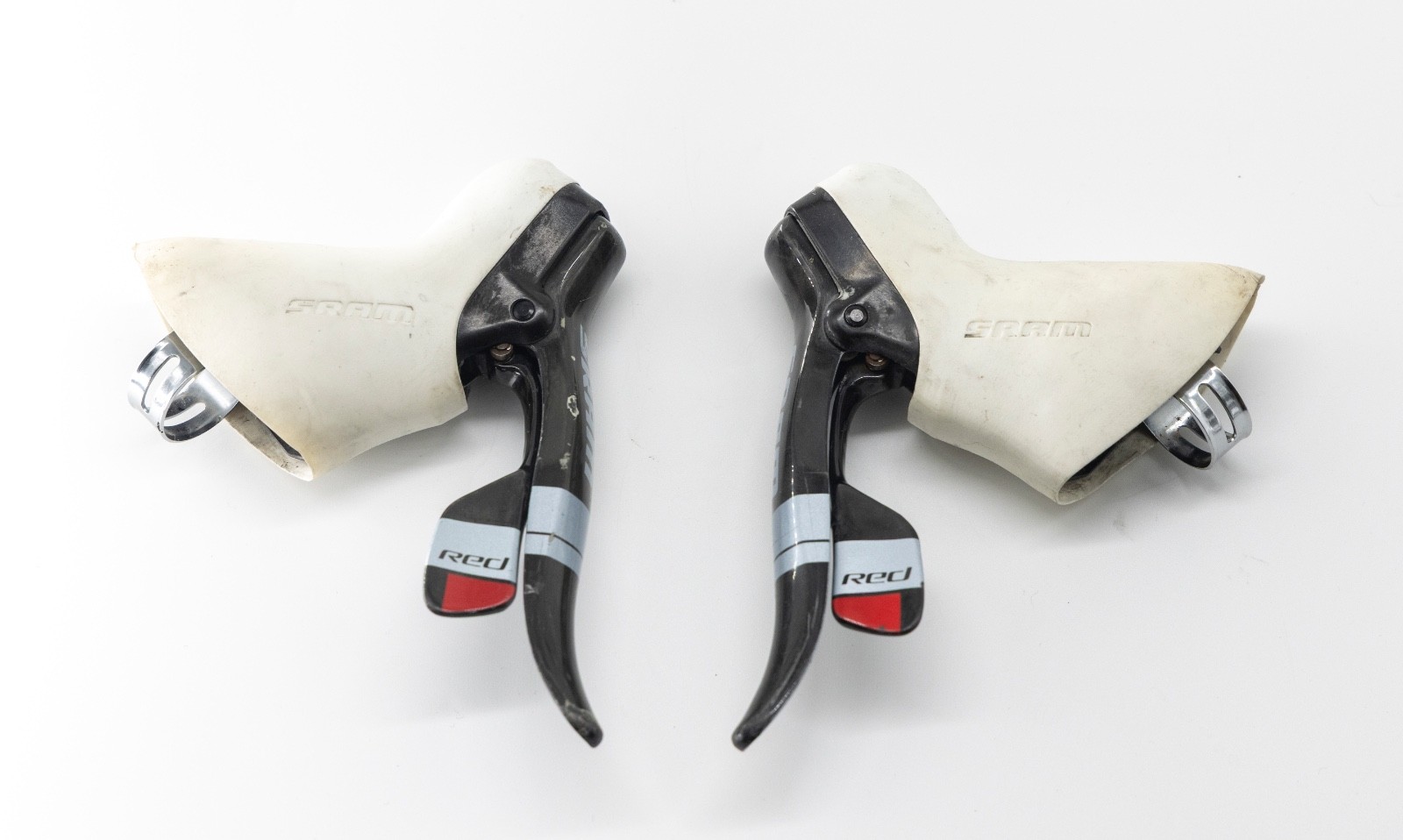 SRAM® RED Carbon Fiber Vintage 2×10-spd Road Bike Shifters Set *RARE*