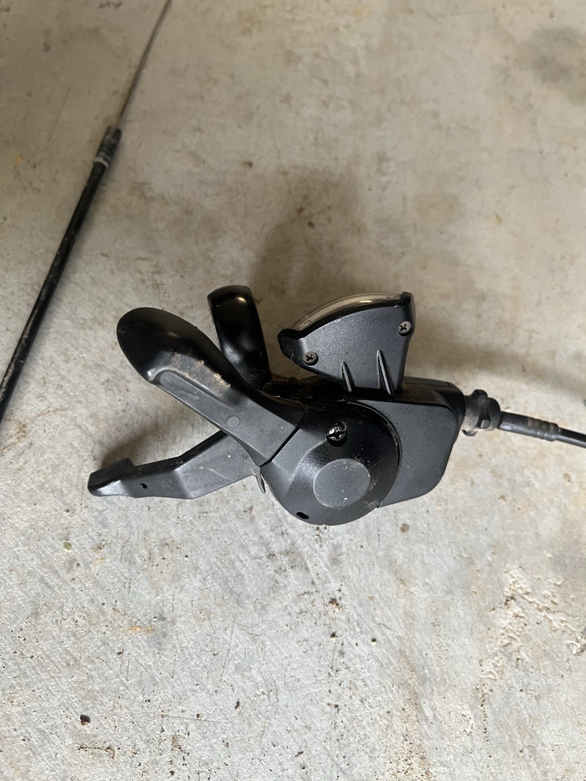 Shimano Set Speed Mountain Bike Thumb Gear Shift Lever And Cable
