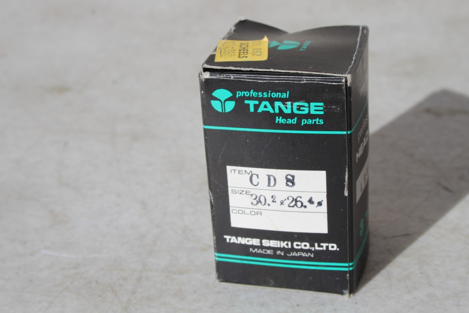 Tange-Seiki Levin NJS 1″ Threaded Headset: 26.4mm Crown Race Chrome 30.2 CDS