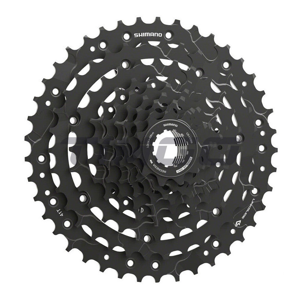 Shimano CUES MTB Bike LG300-9 9 Speed Cassette LINKGLIDE 11-36T/41T/46T