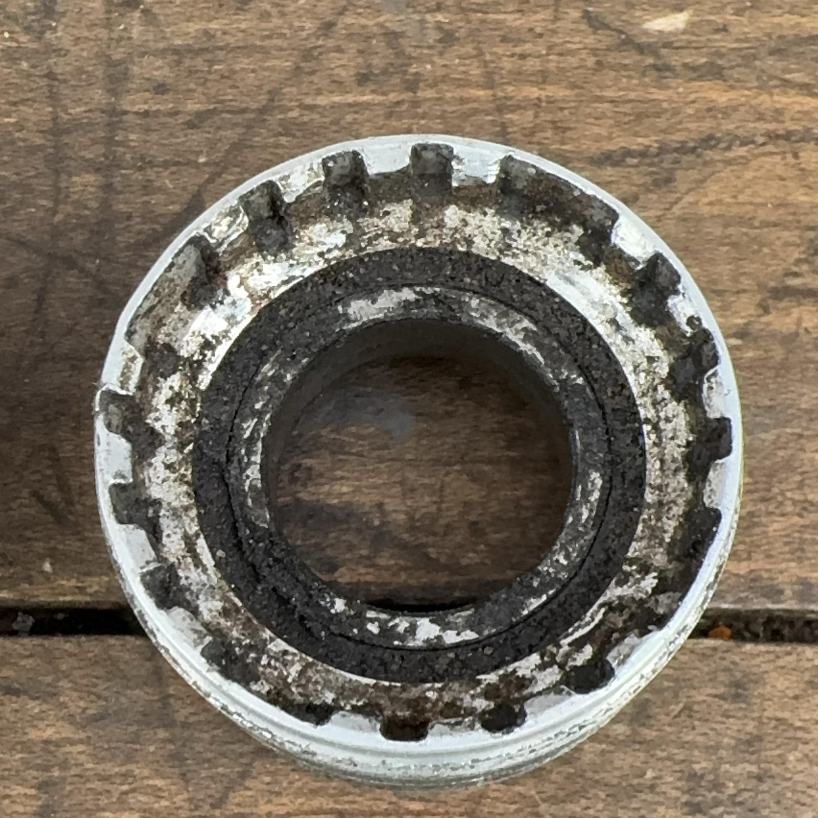 Vintage WTB Grease Guard Bottom Bracket 109 68mm BSA Square Taper