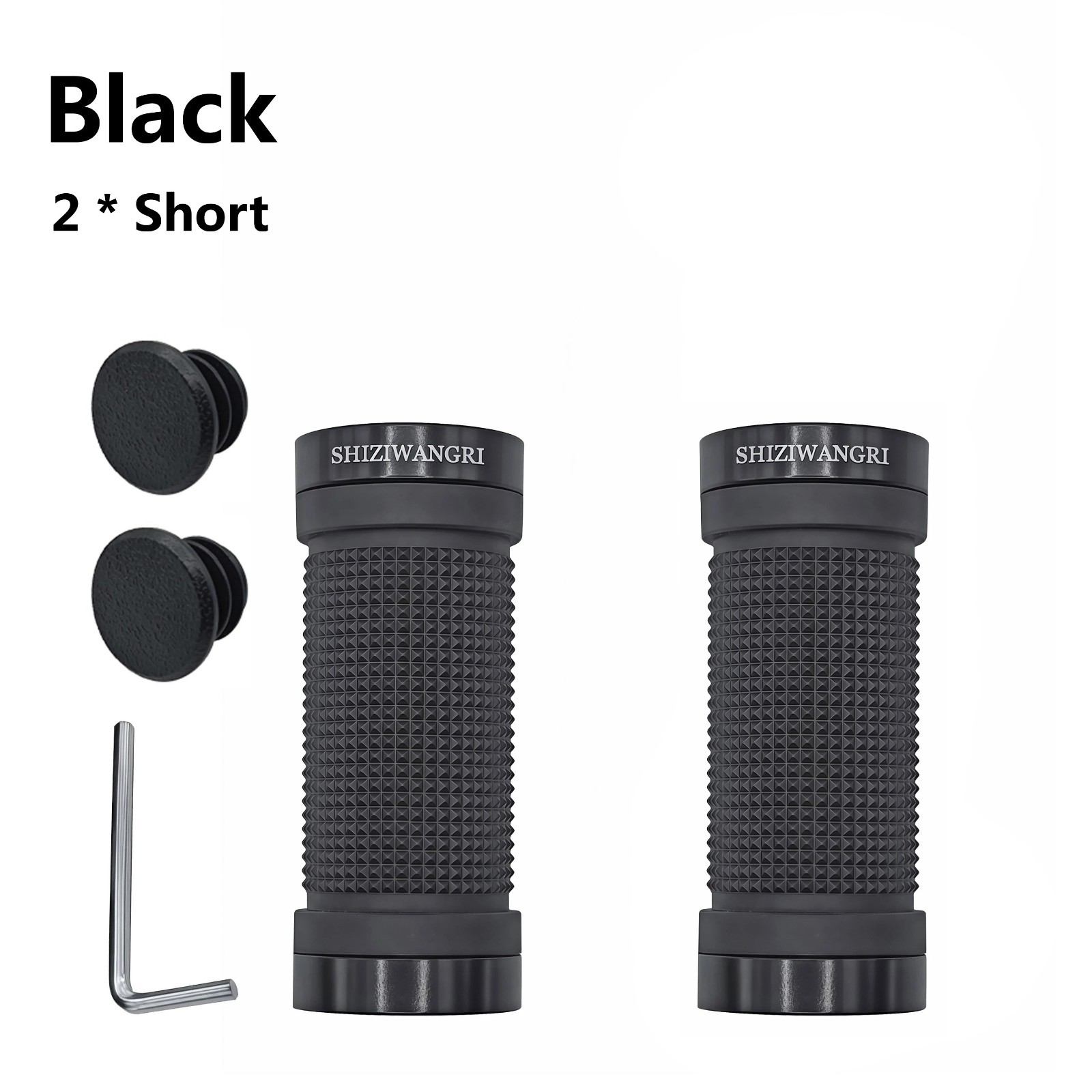 SHIZIWANGRI MTB Bike Grips Ergonomic Rubber Anti Skid Handlebar Covers