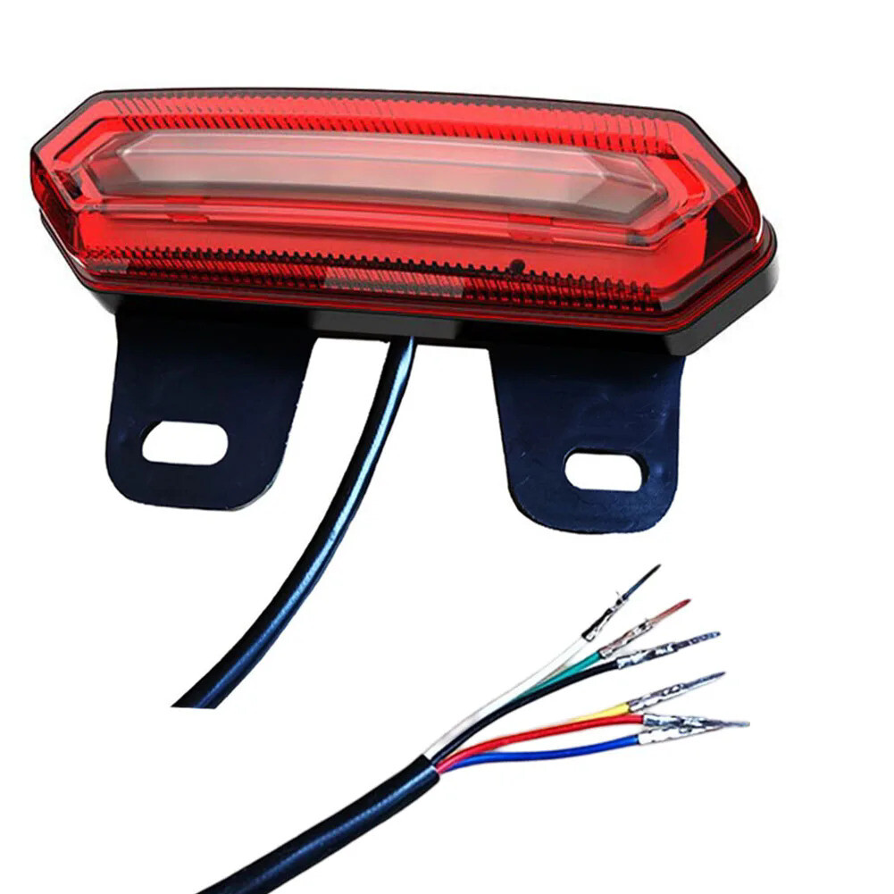 36V/48V/60V Electric Bike Bicycle 3 in 1 Taillight Brake Light Turn Signal Light